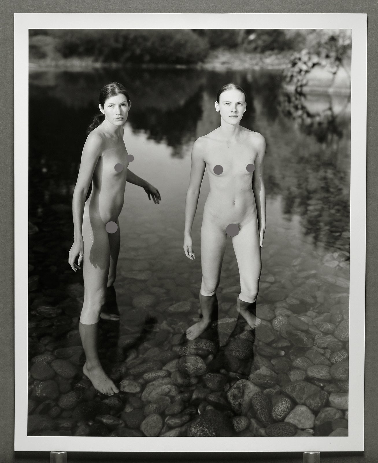 nude photography jock sturges Jock Sturges Signed 2001 Laura & Misty Dawn, Northern California 16x20 –  Russell Levin Photography & Gallery
