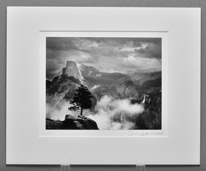 Stormclouds from Washburn Point, Yosemite, Ca, 8"x10" Photograph