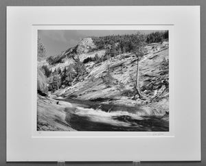 Merced Canyon, Below Merced Lake, Yosemite, Ca 10"x13" Photograph