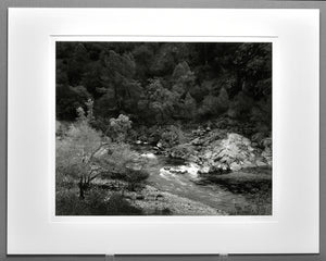 Evening Light Rapid, Stanislaus River, Ca 15.5"x19" Photograph