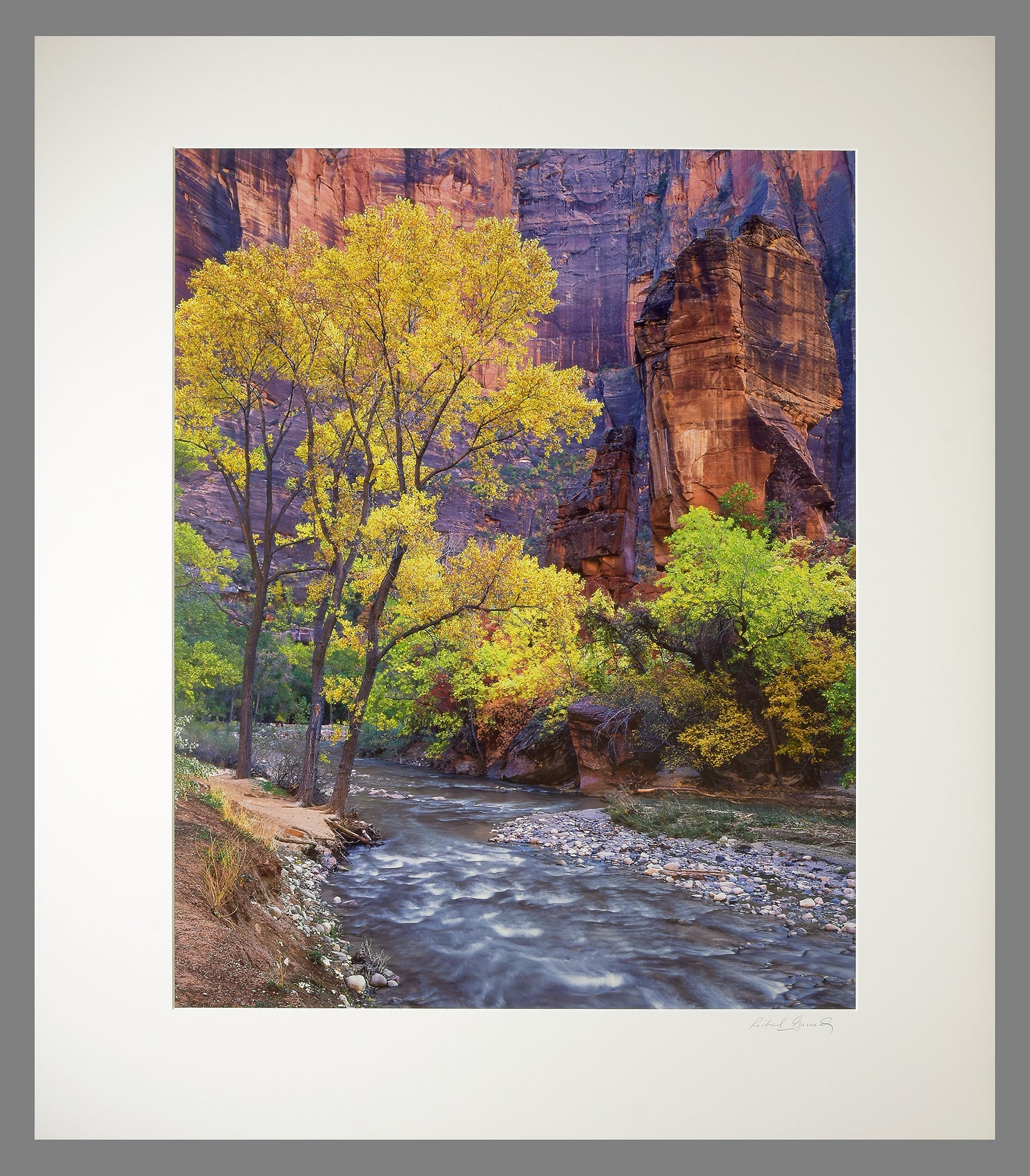 Richard Garrod - Virgin River, Zion National Park