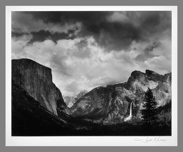 Jeff Nixon - Clearing Thunderstorm Yosemite 7.5"x9.5" Photograph - Lot # 0144
