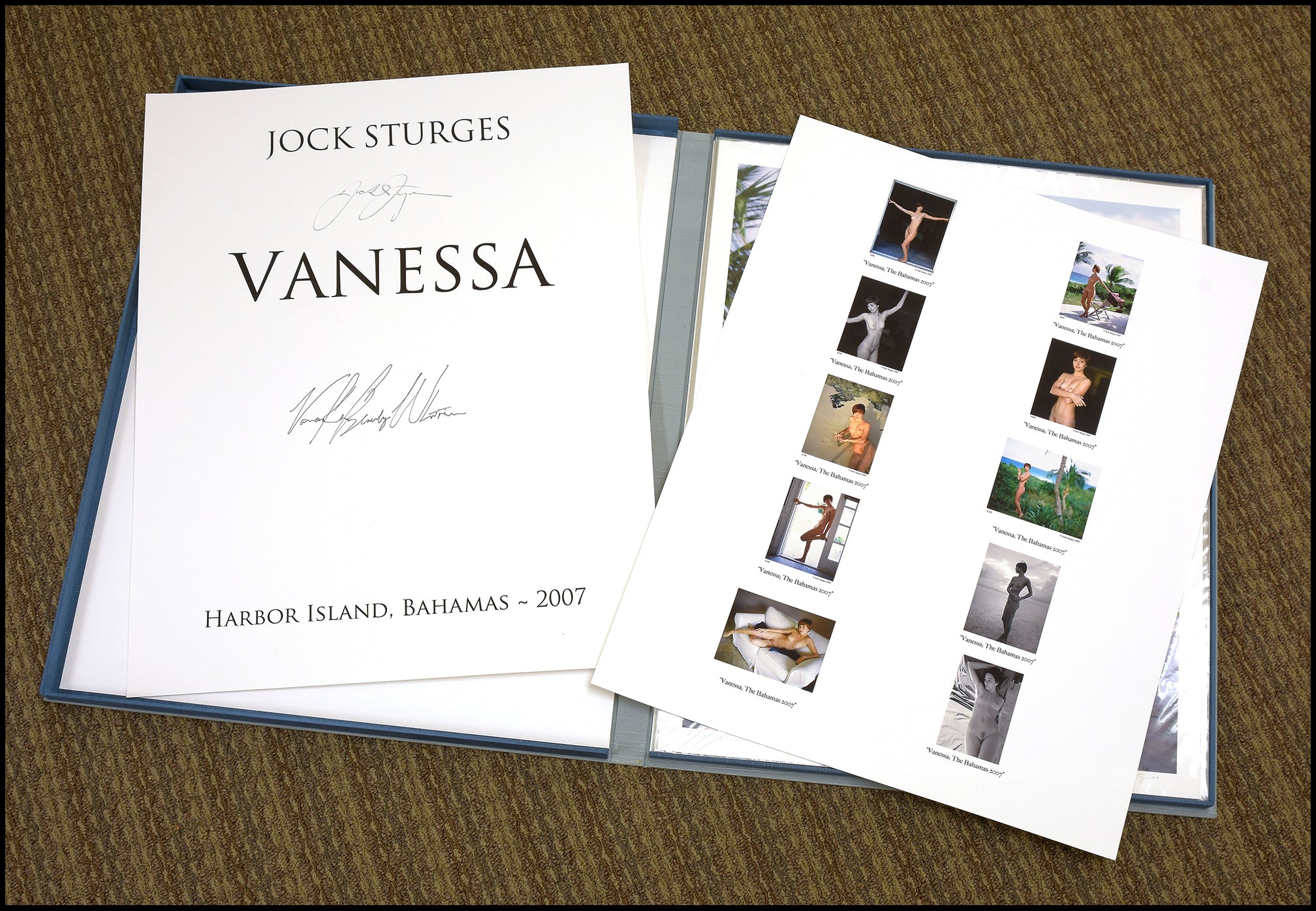 Jock Sturges Vanessa Portfolio 2007 - Ten Signed 16x20 Photographs