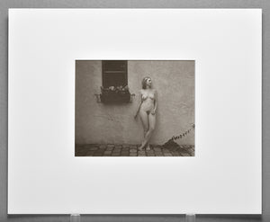 Ray Bidegain - Nude With Flower Box,  2010