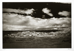 William Abbott  - Pueblo of Laguna with Storm Clouds, 2008