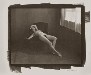 Ray Bidegain - Nude Study - Reclining on Chair