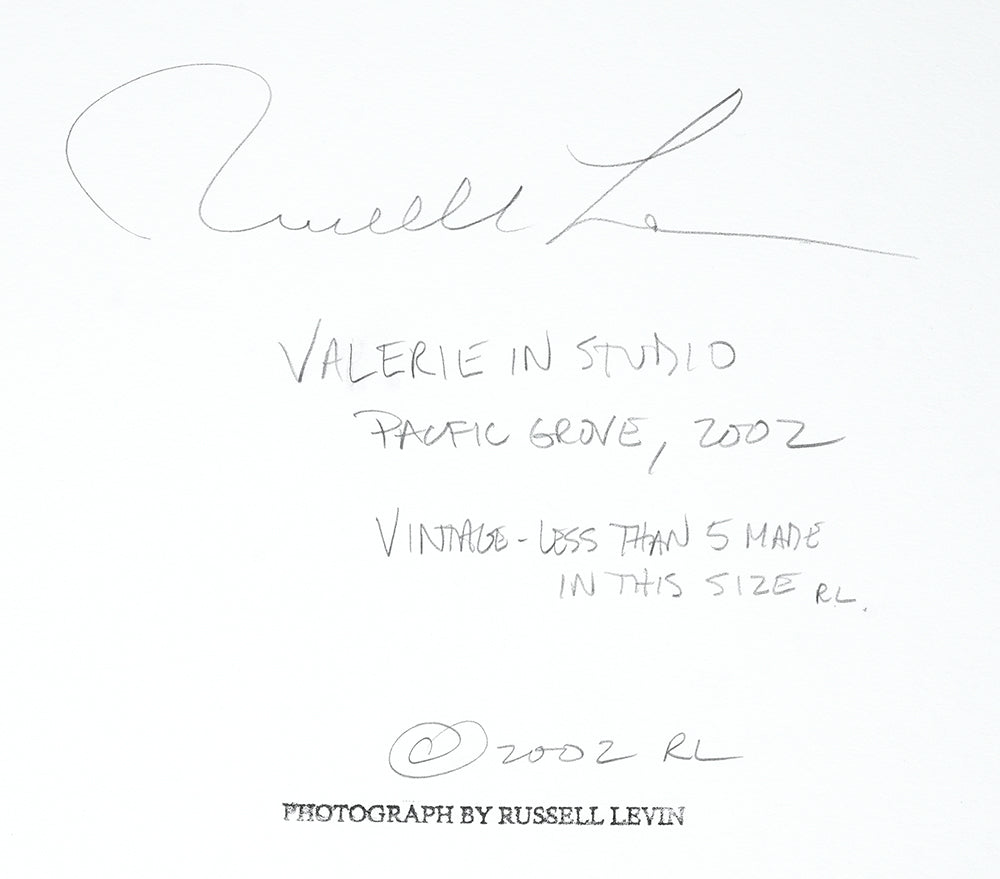 Russell Levin - Valerie In Studio, Pacific Grove, CA, 2002