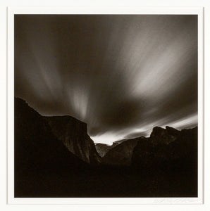Jack Wasserbach - Moving Clouds, Yosemite Valley