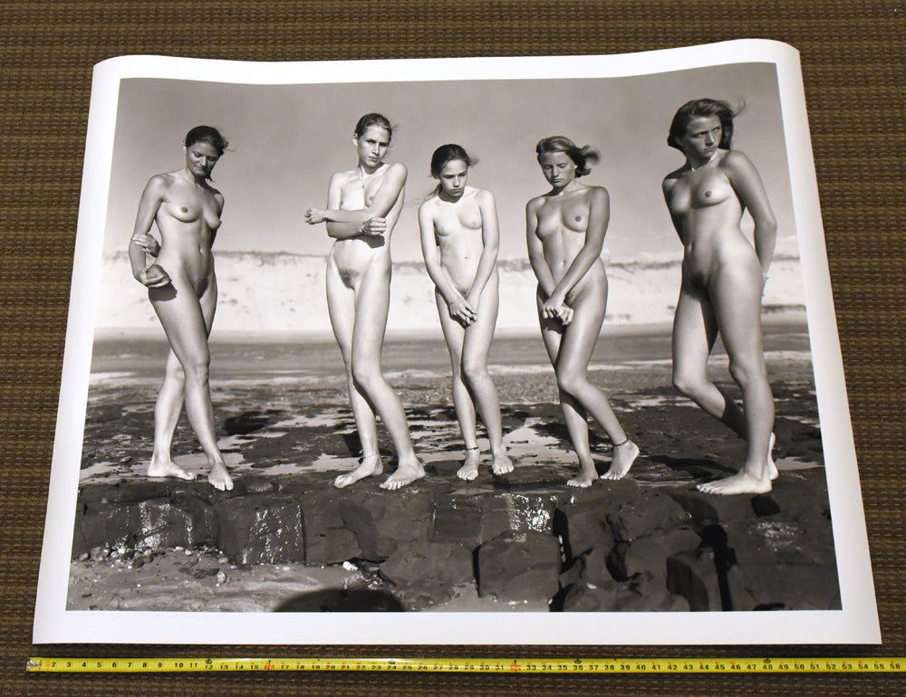 Jock Sturges - Five On A Beach, Montalivet, France, 1987