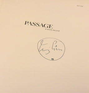 Irving Penn - Passage - A Work Record - Signed!!