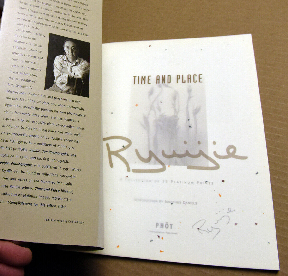 Ryuijie - Time and Place, First Edition, 1998 - Signed