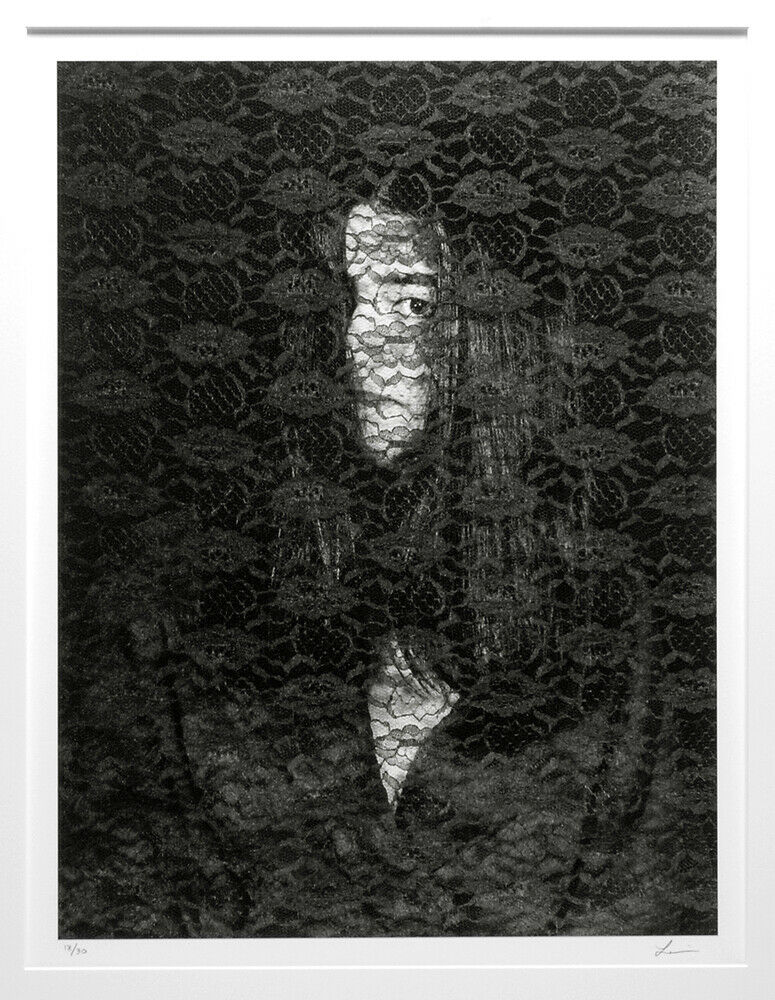Russell Levin - Caroline Behind Lace, My Mona Lisa, 1994