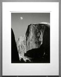 Jeff Nixon - 11"x14" Moon and Half Dome, Yosemite, 1998