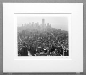 Jeff Nixon - Twin Towers From the Empire State Building, N.Y.C, C1980s